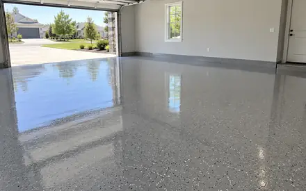 Epoxy Flooring Installation by Walker Painting on Long Island